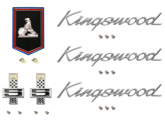 Badge Kit HT Holden Kingswood 186S - HTBK7