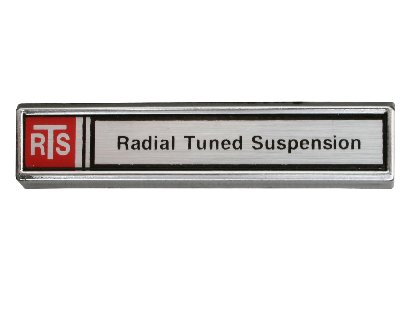 Holden Badge - RTS - HZ Dash. UC Glove Box (stick-on) Radial Tuned Suspension - B1280