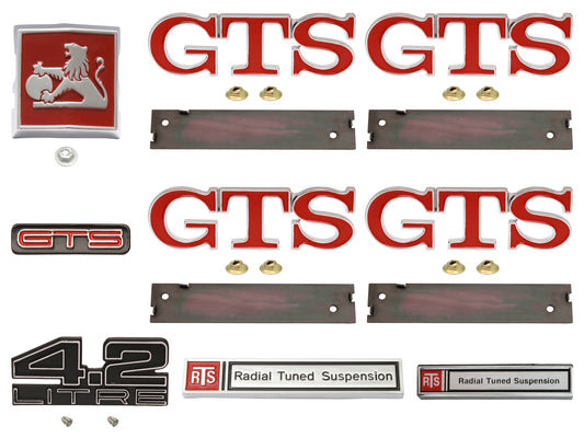 Badge Kit HZ Holden GTS 253 - HZBK7