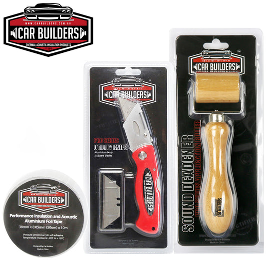 Car Builders Application Install Kit Black - INSTKITBLK