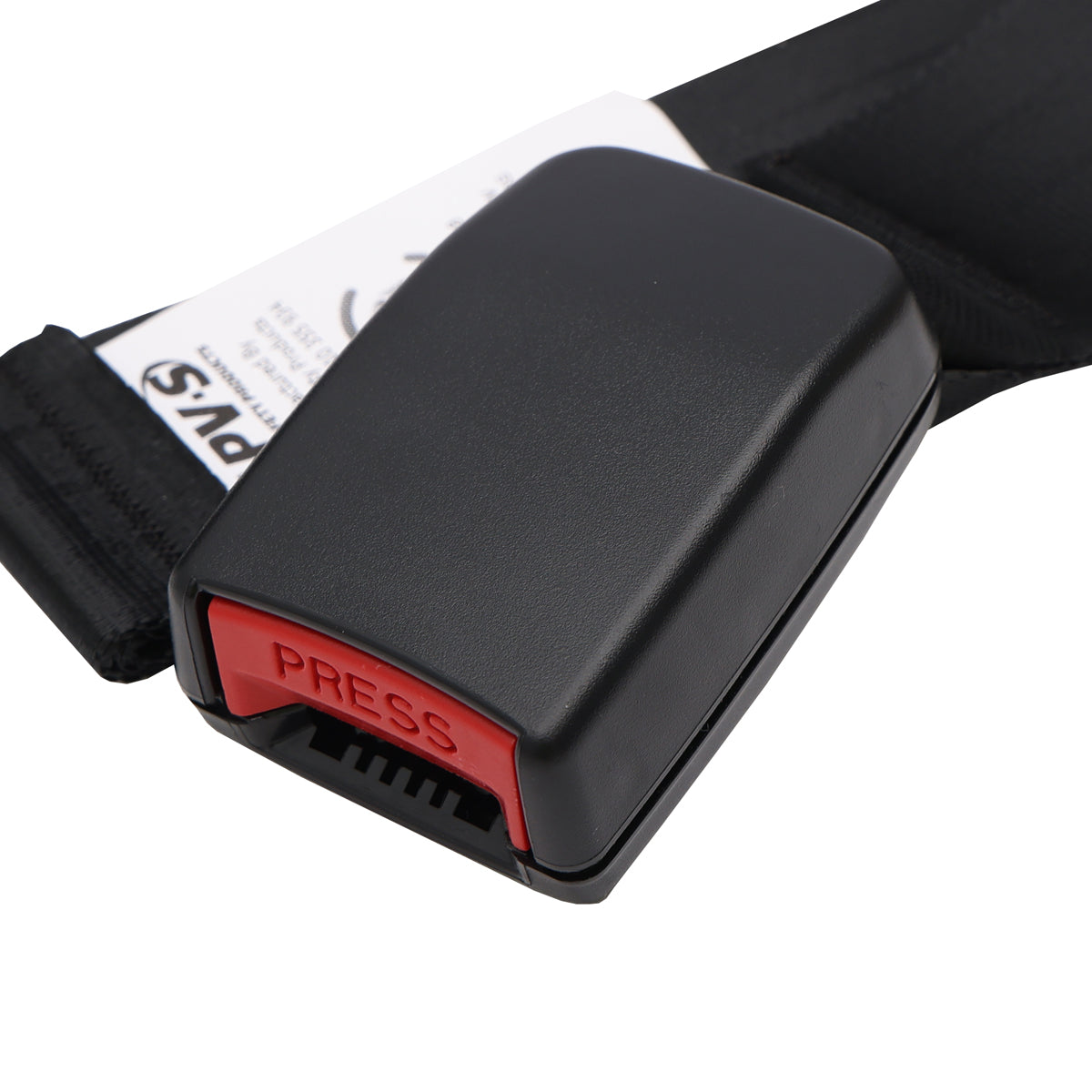 Parcel Shelf Mount Inertia Seat Belt (Black - Adjustable Web Stalk) Holden / Universal - K2256