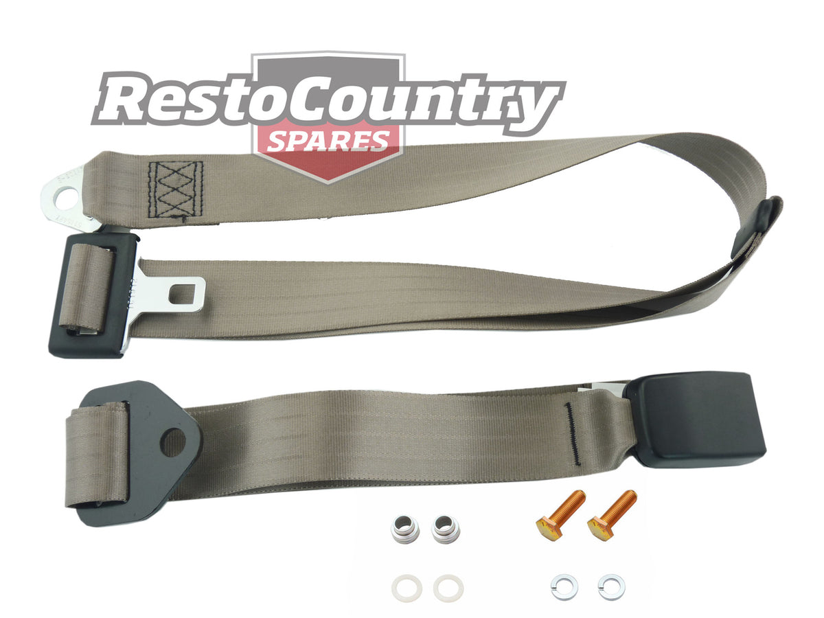 Seat Belt Centre Lap (Cappuccino - Adjustable Web Stalk) Holden / Ford - K2258C