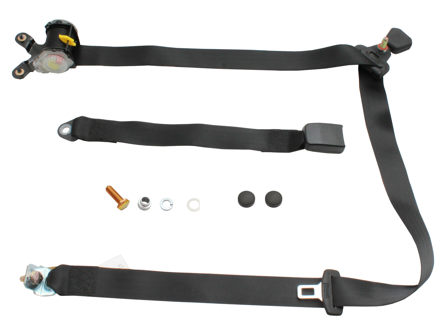 Inertia Seat Belt (Black - Front RH Bench Seat) Ford XE XF Ute Van - K3590