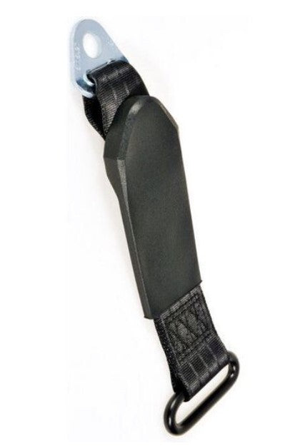 Seat Belt Drop Link (Black - 250mm Web) Universal - K7099