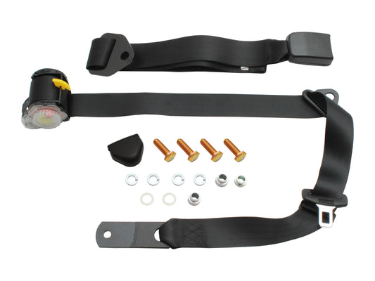 Seat Belt Inertia Universal Black Parcel Shelf Mount 0/0 - K2256