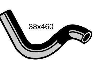 Hose Radiator Upper XW XY ZC ZD 302 Air Condition - KM5080