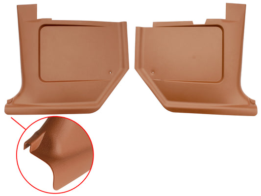 Kick Panels XW XY Falcon ZC ZD Fairlane Saddle - KP2001S