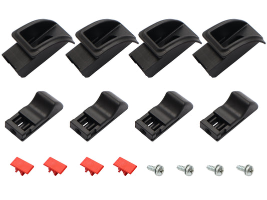 Door Lock Knob & Surround Set (4 Doors) VN VP VQ VR VS - LBS4