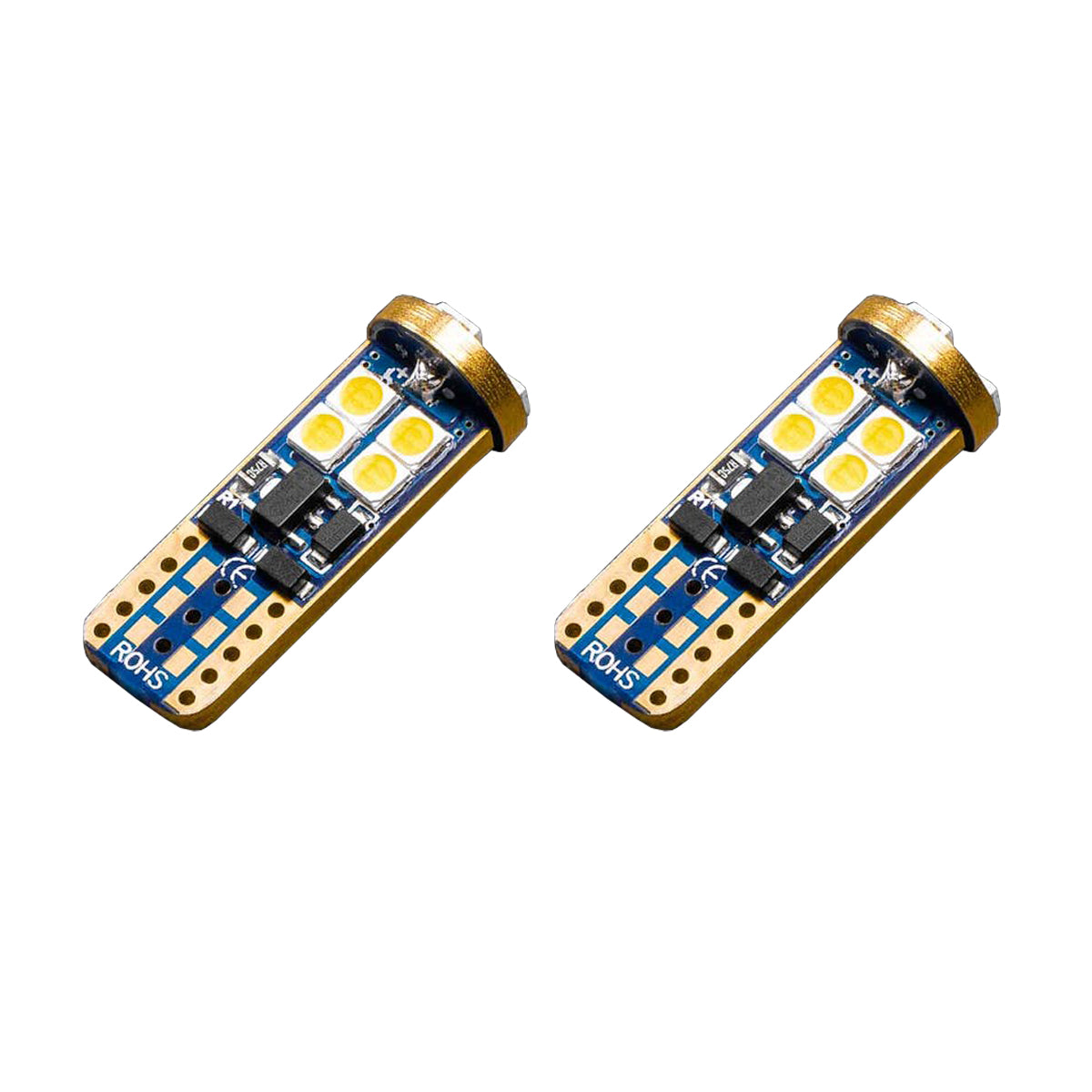 STEDI T10 / T15 (W5W / W16W) Wedge LED Globe Pair - LEDCONV-T10-12SMD