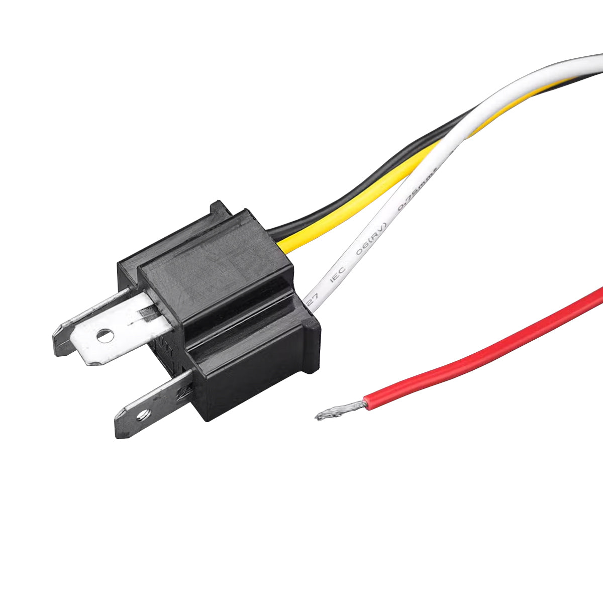 STEDI Carbon 7” LED Black Headlight (Sealed, w/ Parker) - LEDMOTO-CARBON-7BLK