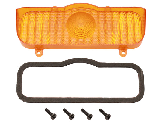 Lens & Gasket Front Indicator HQ Amber - LFT1012