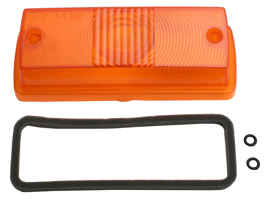 Lens & Gasket Front Indicator LC LJ Amber LHF - LFT1021
