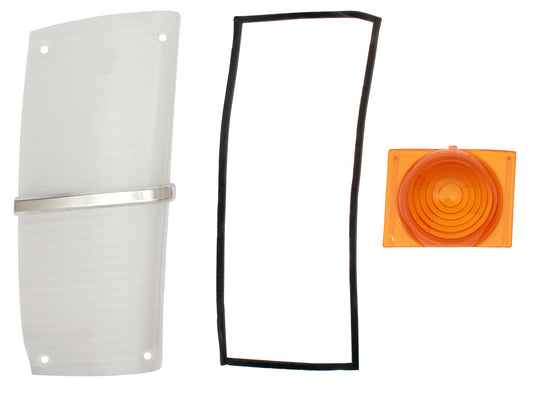 Indicator Lens Front (Outer, Inner & Gasket) XW RH - LFT2008B