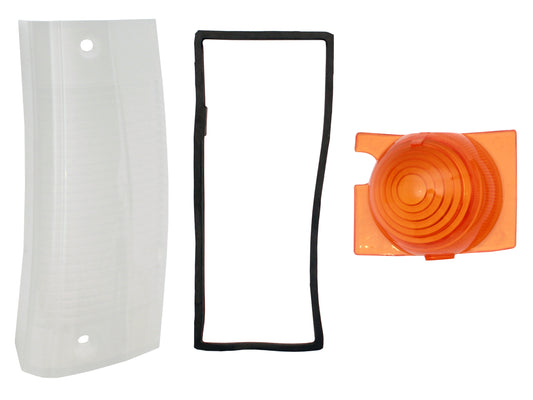 Indicator Lens Front XY RH Inner Outer & Gasket - LFT2010B