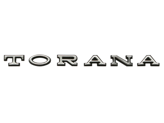 Holden Torana LH Die Cast Badge Boot or Bonnet S SL GPak SLR L34 emblem letter - B1091
