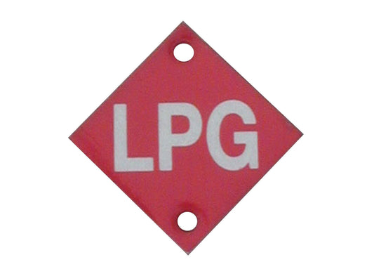 TFI LPG Tags And Rivets For Number Plates - LPG