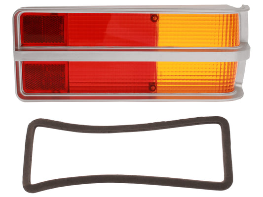 Tail Light Lens LH LX Torana Silver - LRS1040