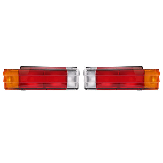 Tail Light Assembly Pair (Amber Indicator) Ford XD Falcon Sedan - LRS2066