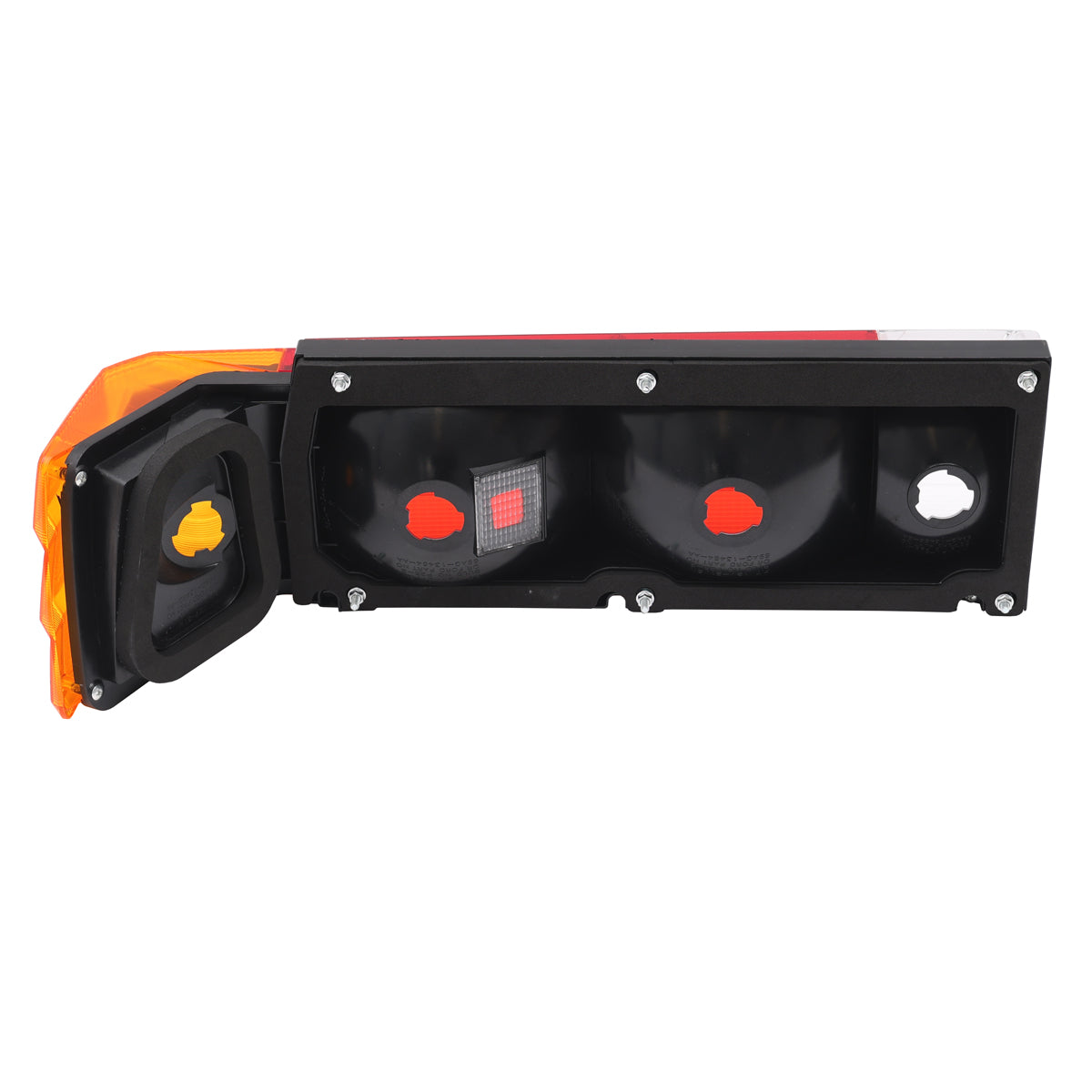 Tail Light Assembly Pair (Amber Indicator) Ford XD Falcon Sedan - LRS2066