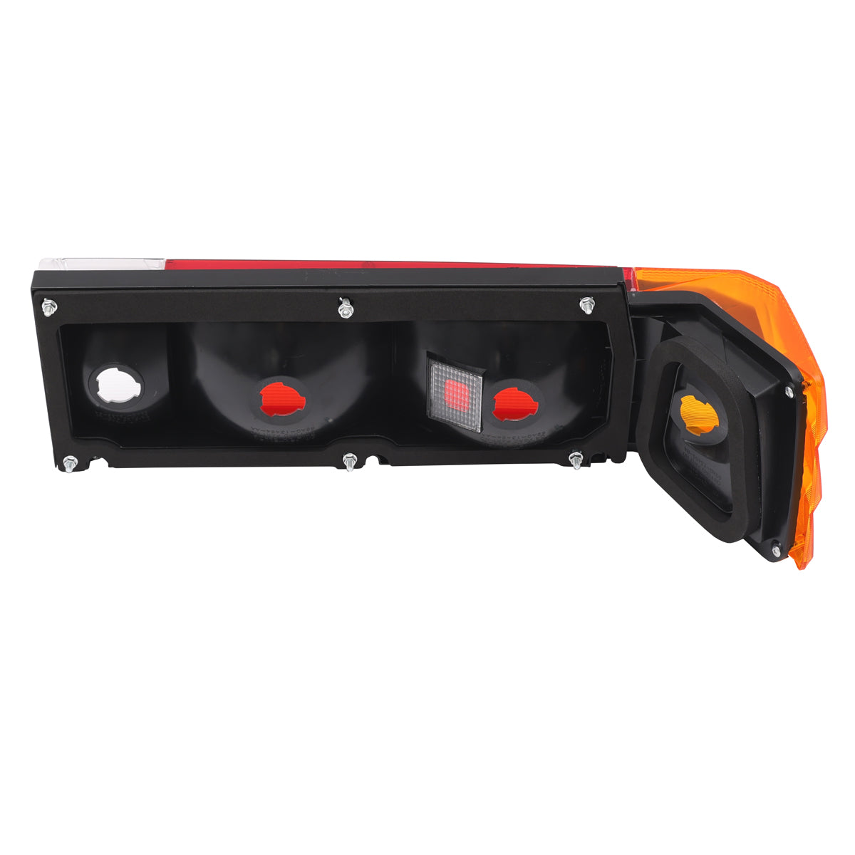 Tail Light Assembly Pair (Amber Indicator) Ford XD Falcon Sedan - LRS2066