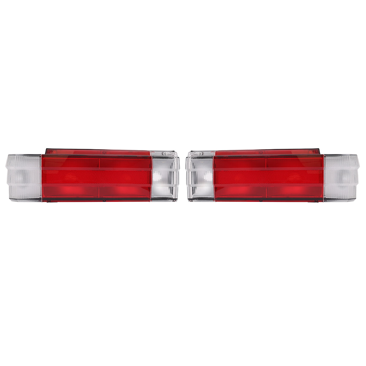 Tail Light Assembly Pair (Clear Indicator) Ford XD Falcon Sedan - LRS2069
