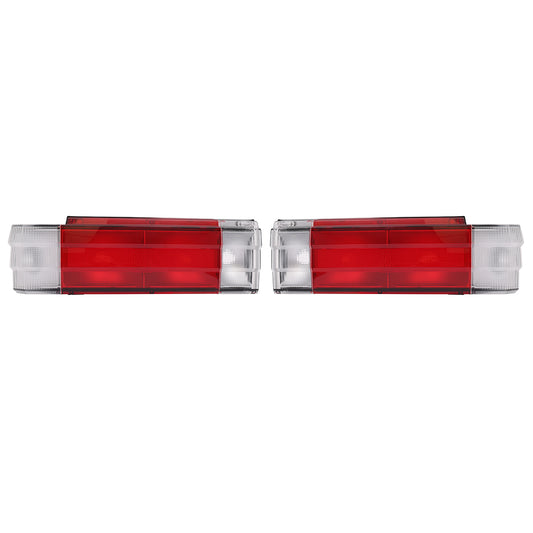 Tail Light Assembly Pair (Clear Indicator) Ford XD Falcon Sedan - LRS2069