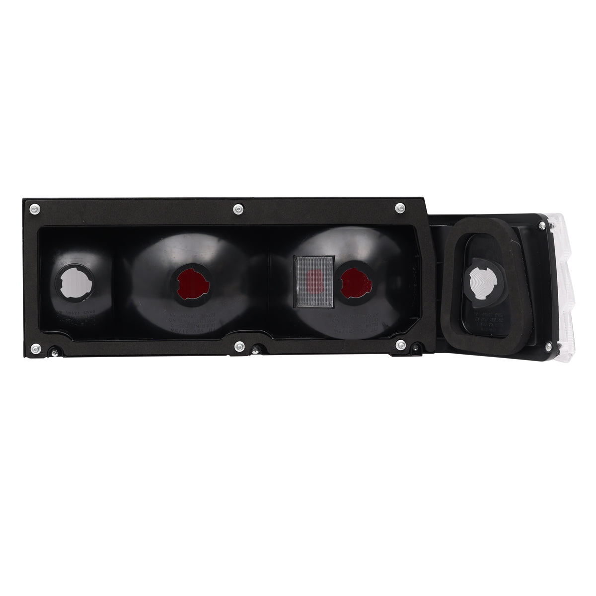 Tail Light Assembly Pair (Clear Indicator) Ford XD Falcon Sedan - LRS2069