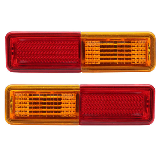 Lens Rear Quarter Panel Side Light XA XB ZF ZG Pair - LSM2002B