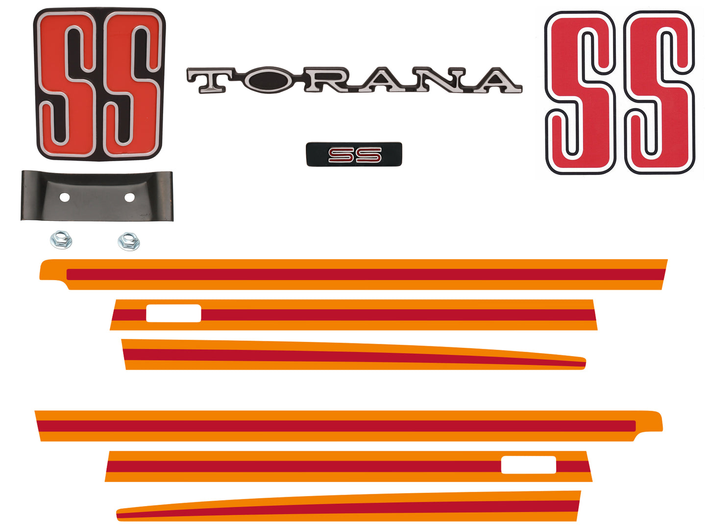 Badge Kit LX Torana SS Hatchback 3300 - LXBK6