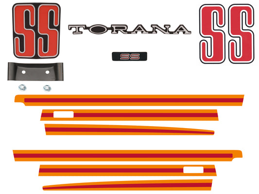 Badge Kit LX Torana SS Hatchback 3300 - LXBK6