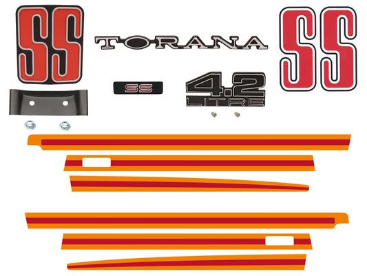 Badge Kit LX Torana SS Hatchback 253 - LXBK7
