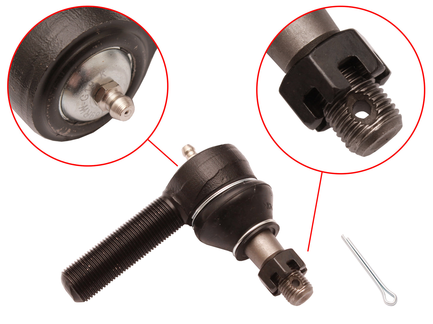 Tie Rod End Outer 48 FX FJ FE FC FB EK EJ EH HD HR HK HT HG 11/16" - M38610