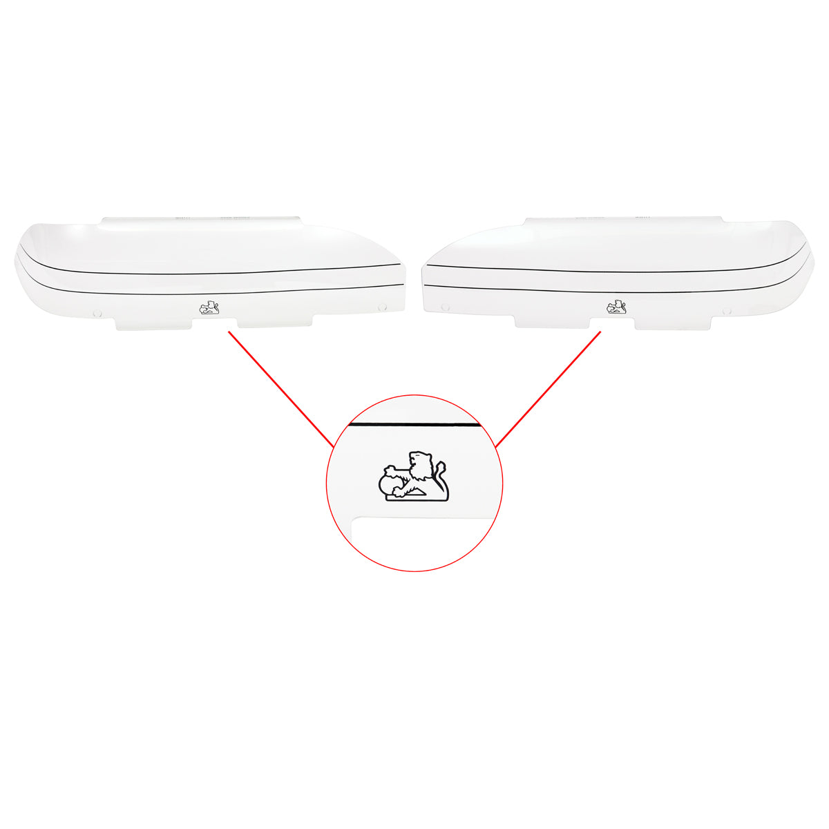 Headlight Protector Pair Holden VL Commodore (Excludes Calais) - M39171