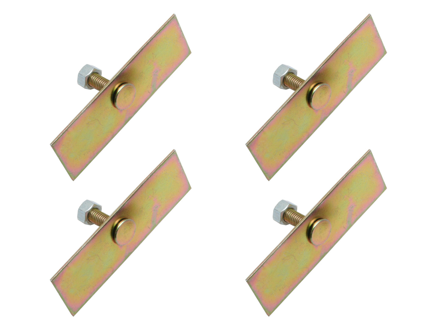 Universal Plate And Bolt Type Clip 21mm X 63mm (4 Pcs) - MB0003