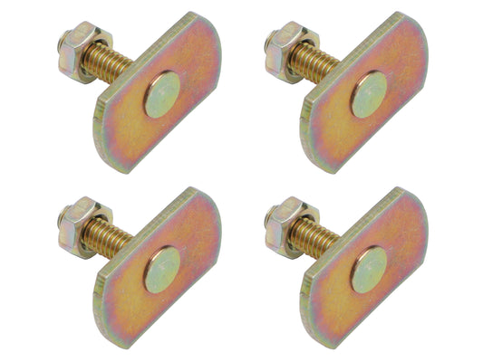 Universal Retainer Plate & Stud Type 20x12mm 4mm Thread 4pcs - MB0009