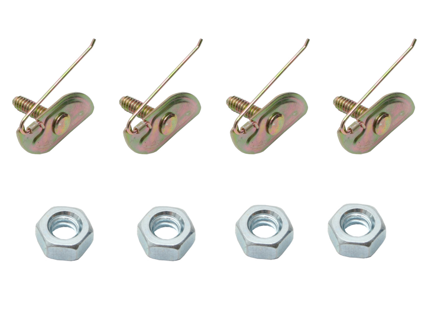 Universal Spring Tail Clip 10-24 X 5/8" Bolt (4 Pcs) - MS0001