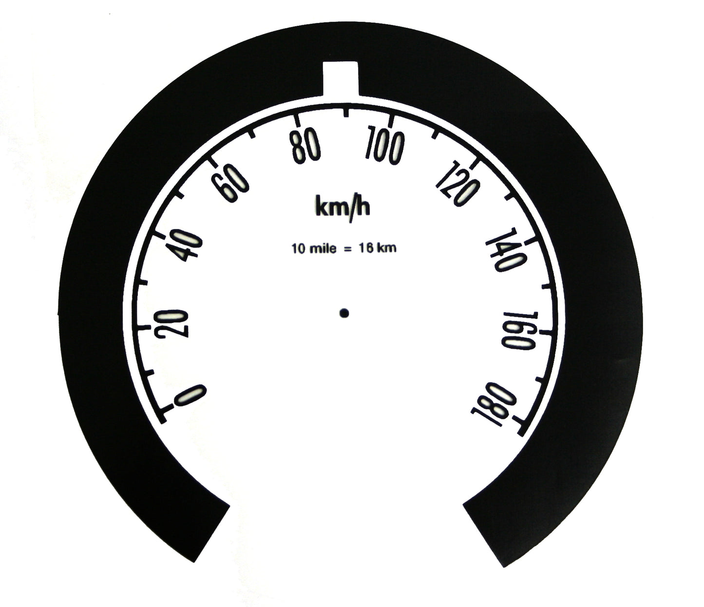 Decal Metric Speedo Conversion FB EK Holden - MSC2000