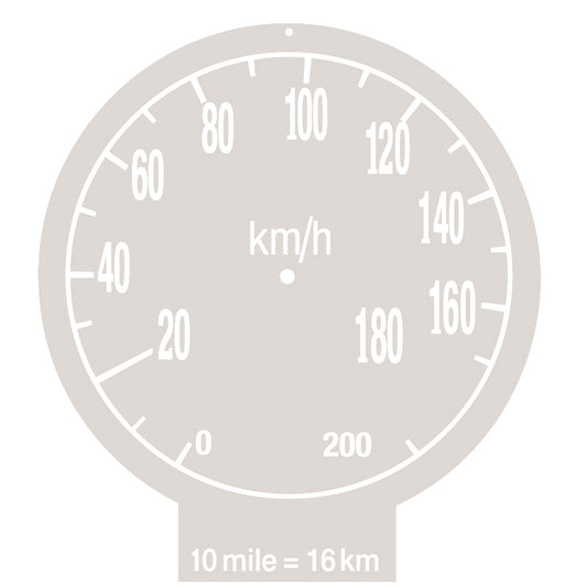 Decal Metric Speedo Conversion HD HR Holden - MSC2101