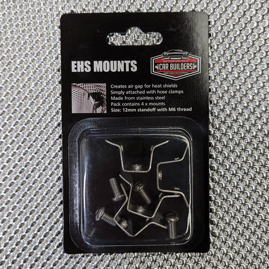 Car Builders Exhaust Heat Shield Mount Pack - MTPK