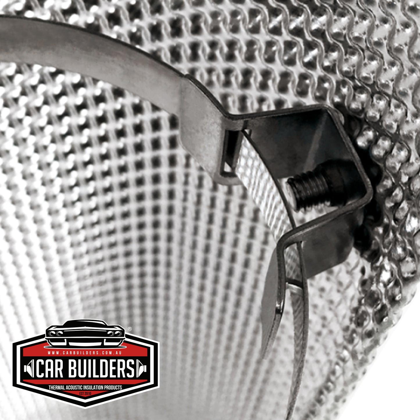 Car Builders Exhaust Heat Shield Mount Pack - MTPK