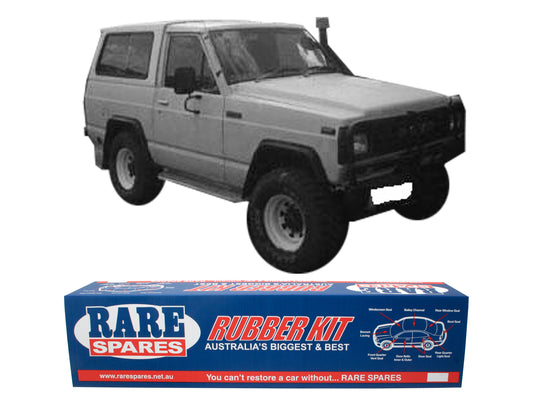 Body Rubber Kit Suits Nissan Patrol Mq 2 Door 80/88 With Quarter Vent - NIS4