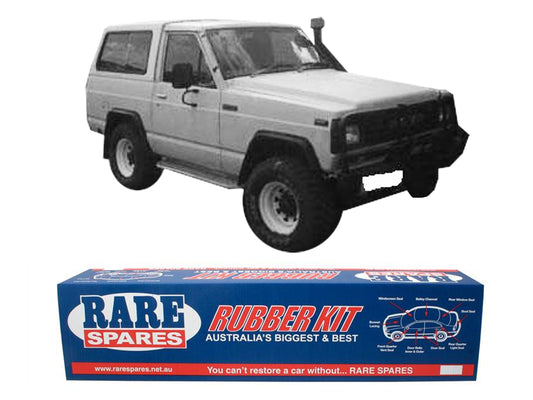 Body Rubber Kit Suits Nissan Patrol Mq 2 Door 80/88 No Quarter Vent - NIS4A