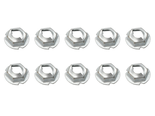 Universal Speed Nut Kit 7/16" Hex Suit 1/4" Stud (10 Pcs) - NS0004