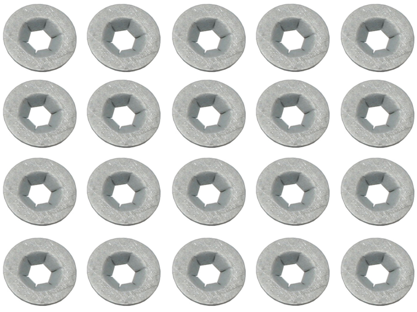 Universal Push On Nuts (Non Threaded Stud) 1/8"X3/8" OD (2 - NS0023