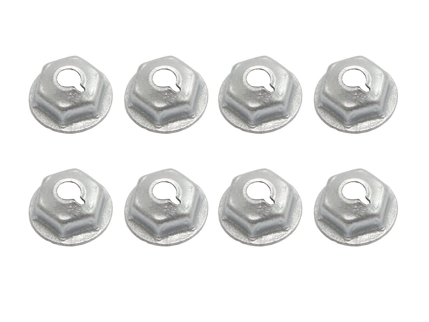 Universal Speed Nut Kit Hex 10 - 24 1/2" Flange Zinc - NS0047