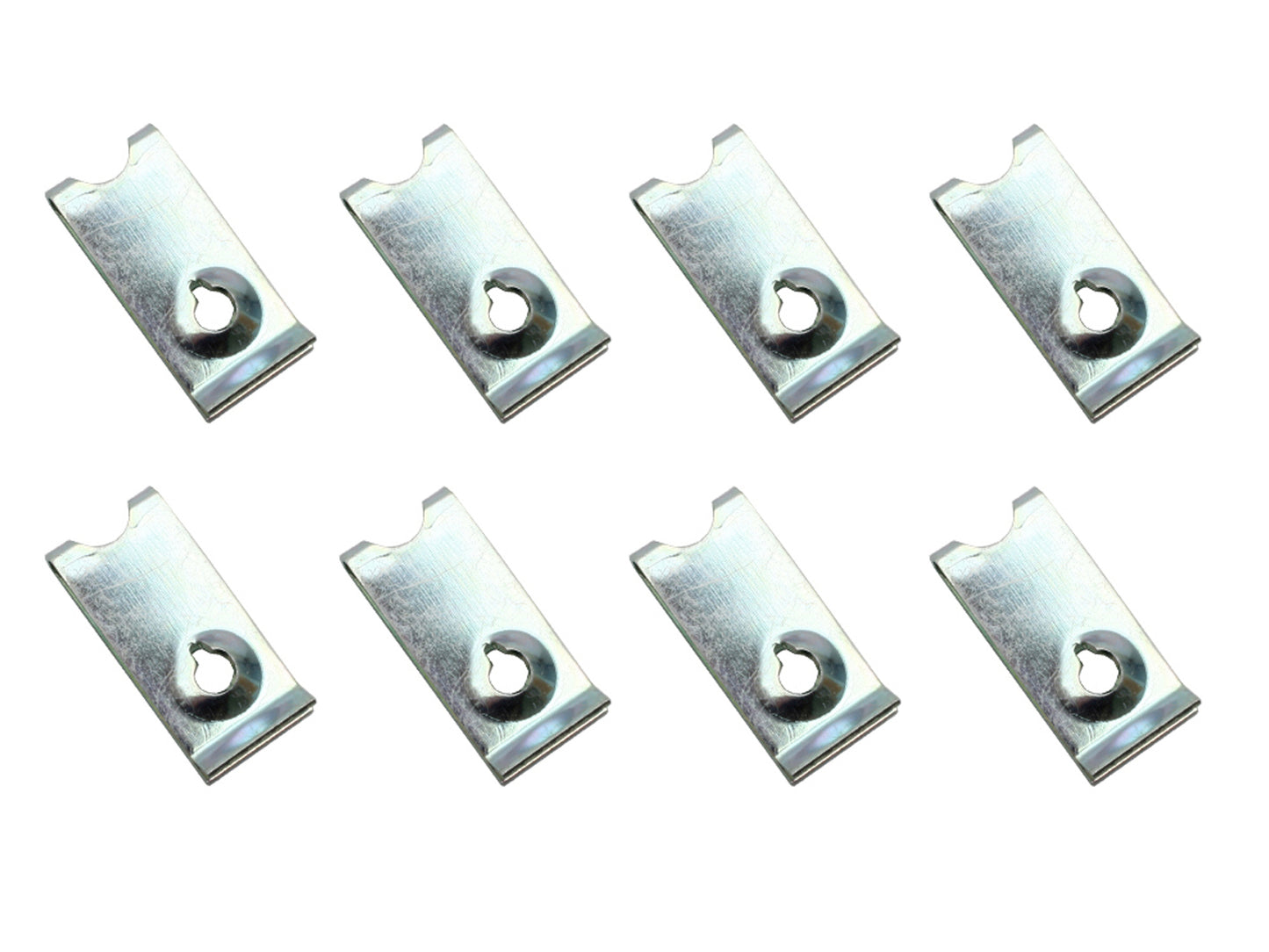 Universal U Nut Kit 10 Gauge (8 Pcs) - NU0002