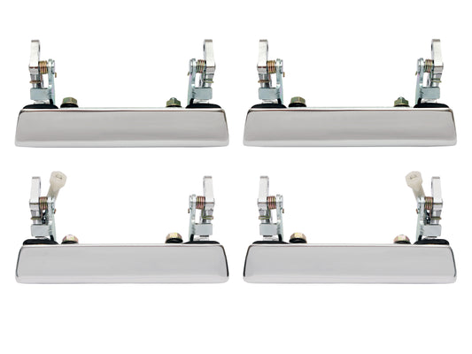 Door Handle Kit Outer LC LJ Chrome LH&RH Fr&Rear(4) - ODHLC4