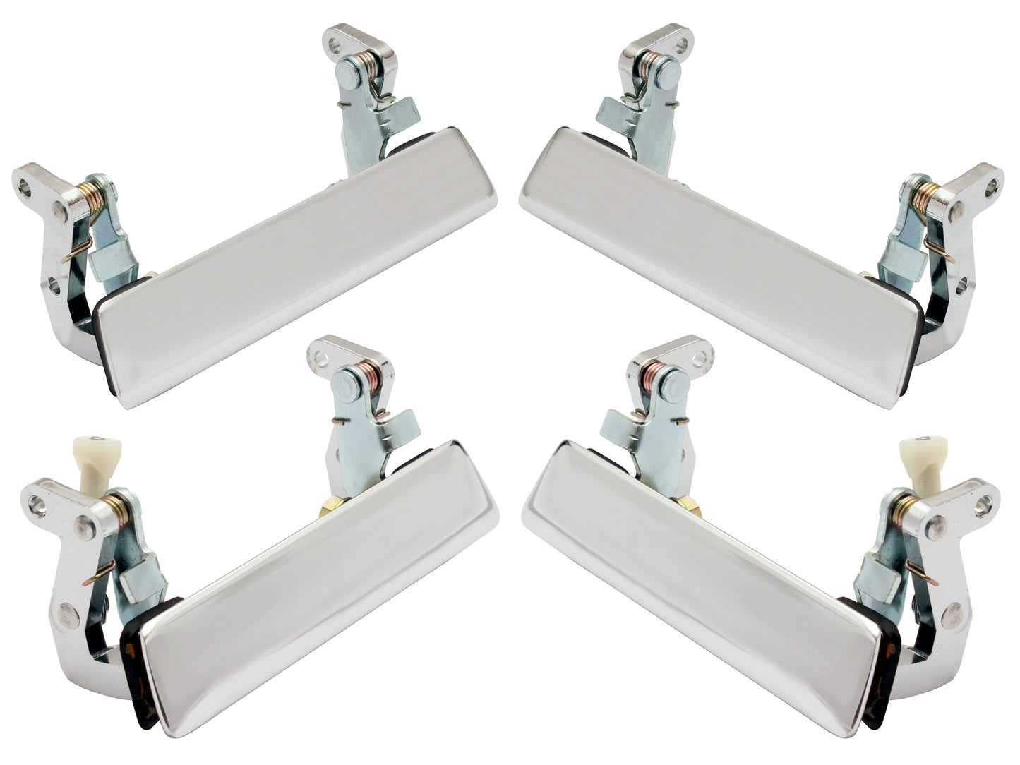 Door Handle Kit Outer LC LJ Chrome LH&RH Fr&Rear(4) - ODHLC4