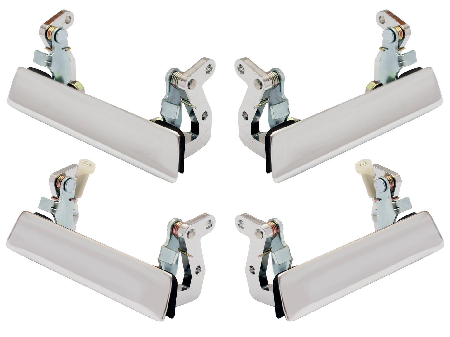 Door Handle Kit Outer LC LJ Chrome LH&RH Fr&Rear(4) - ODHLC4