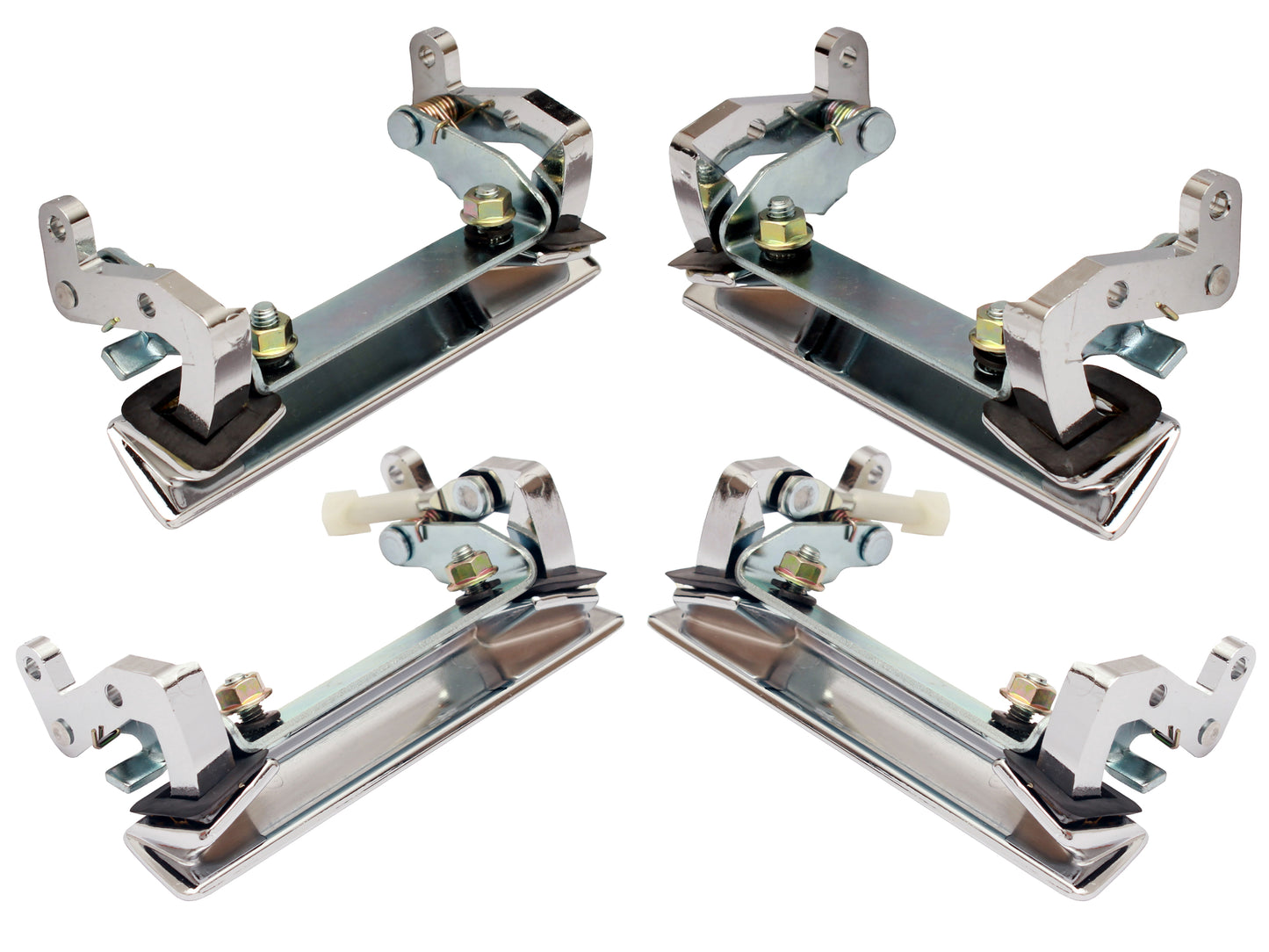 Door Handle Kit Outer LC LJ Chrome LH&RH Fr&Rear(4) - ODHLC4